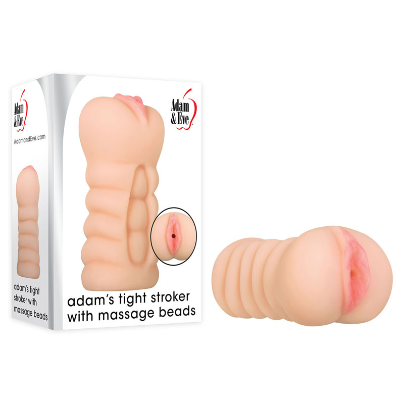 AAV - Adams Tight Stroker W/Massage Beads (Flesh) (Toys)