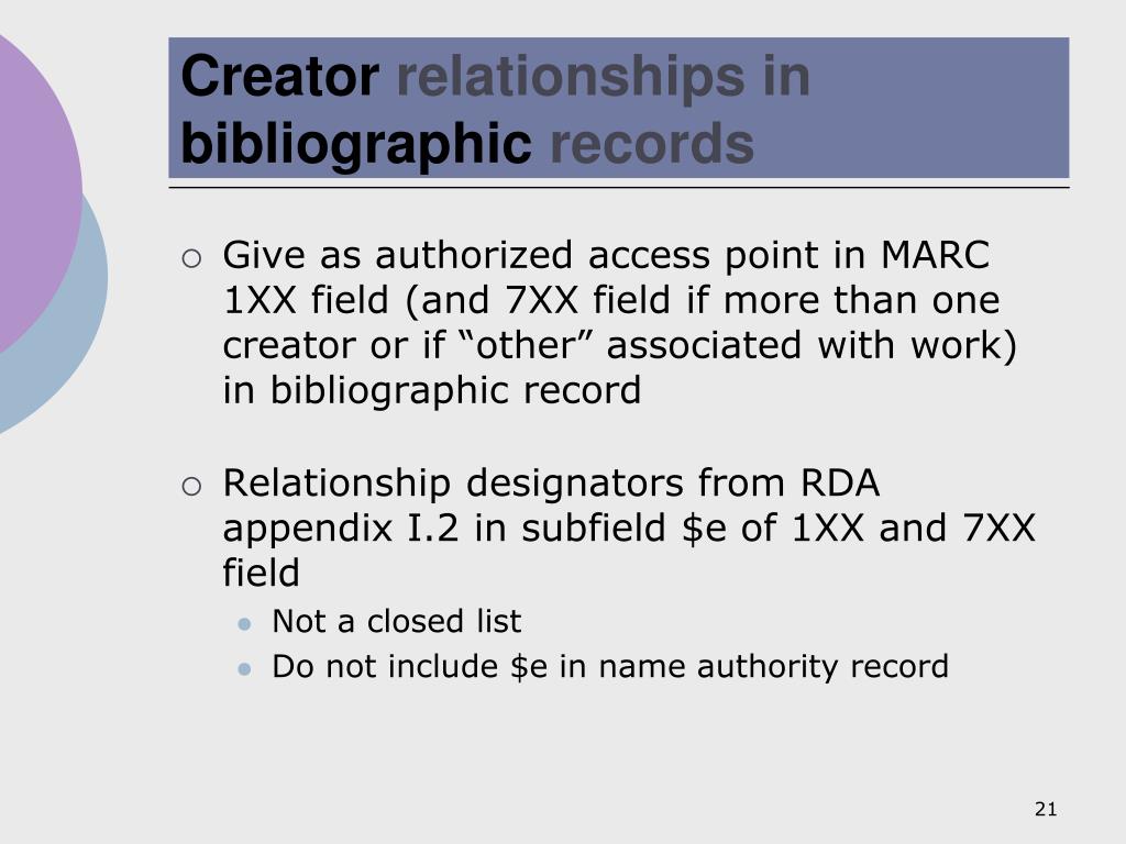 PPT - LC Training for RDA: Resource Description & Access ...