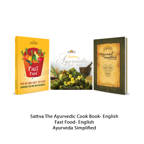 Sattva - Ayurvedic Cooking Combo (Pack of 3 books) | Art of Living ...