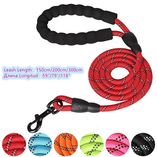 1.5m Strong Dog Leash Pet Leashes Reflective Leash For Big Dog Dog ...