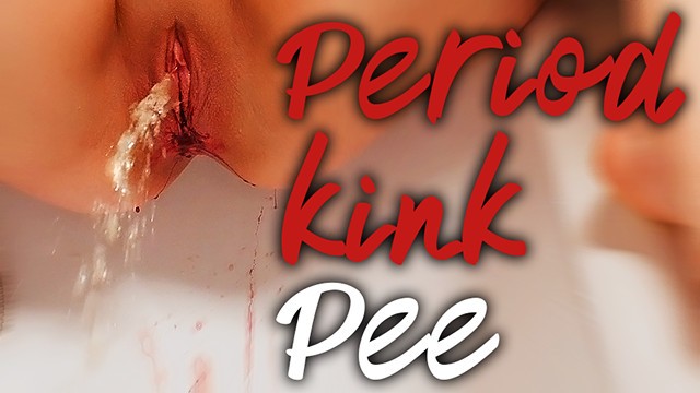 Pissing during my Period | Kinky Dove Pee - Pornhub.com