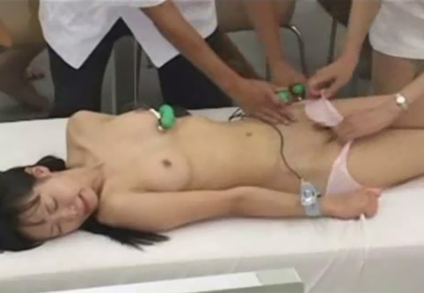 Forced medical ENF video - humiliating public nude examination of ...