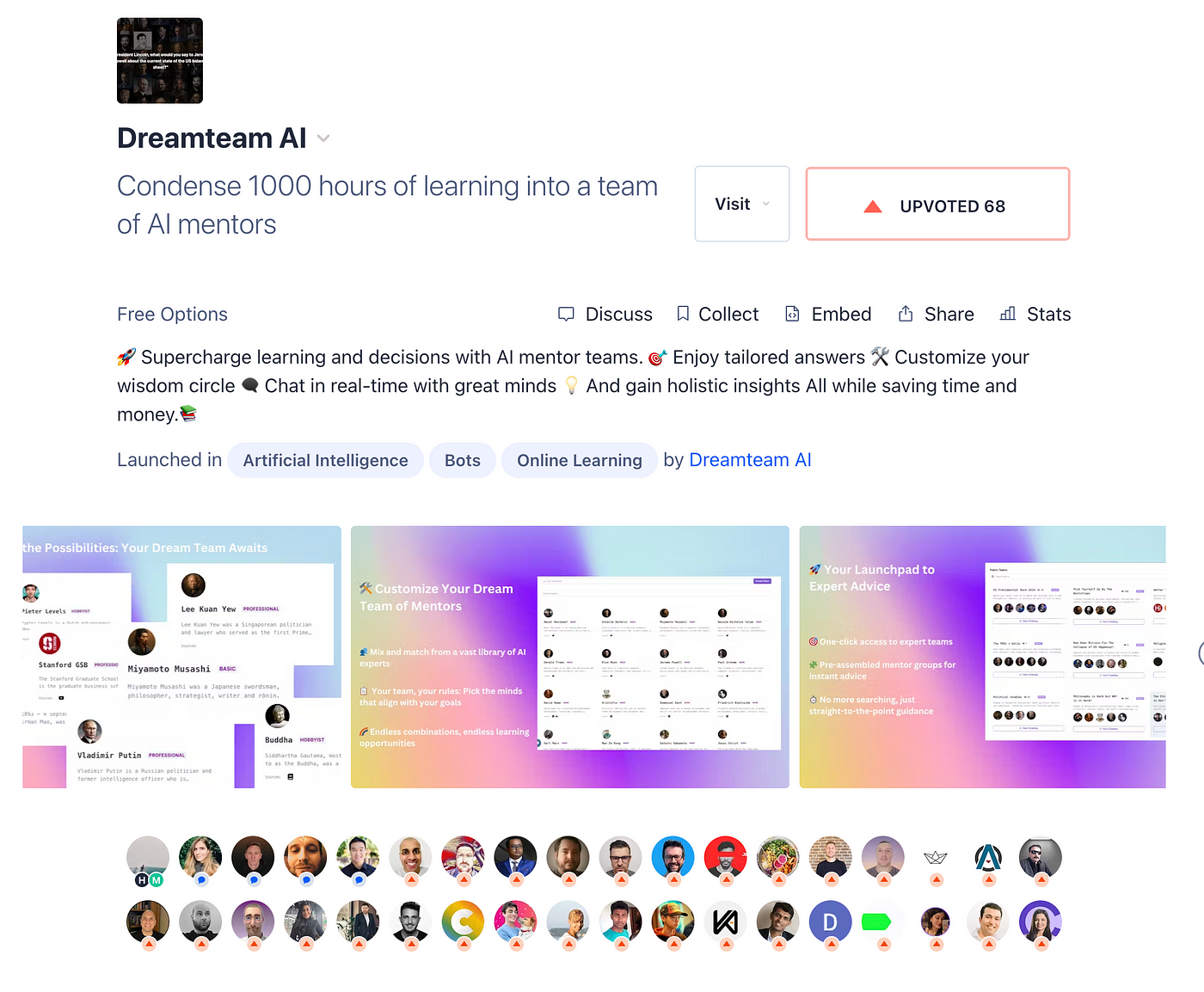 DreamteamAI Product Hunt Launch — Post Mortem | by YJ Kim | Sep ...