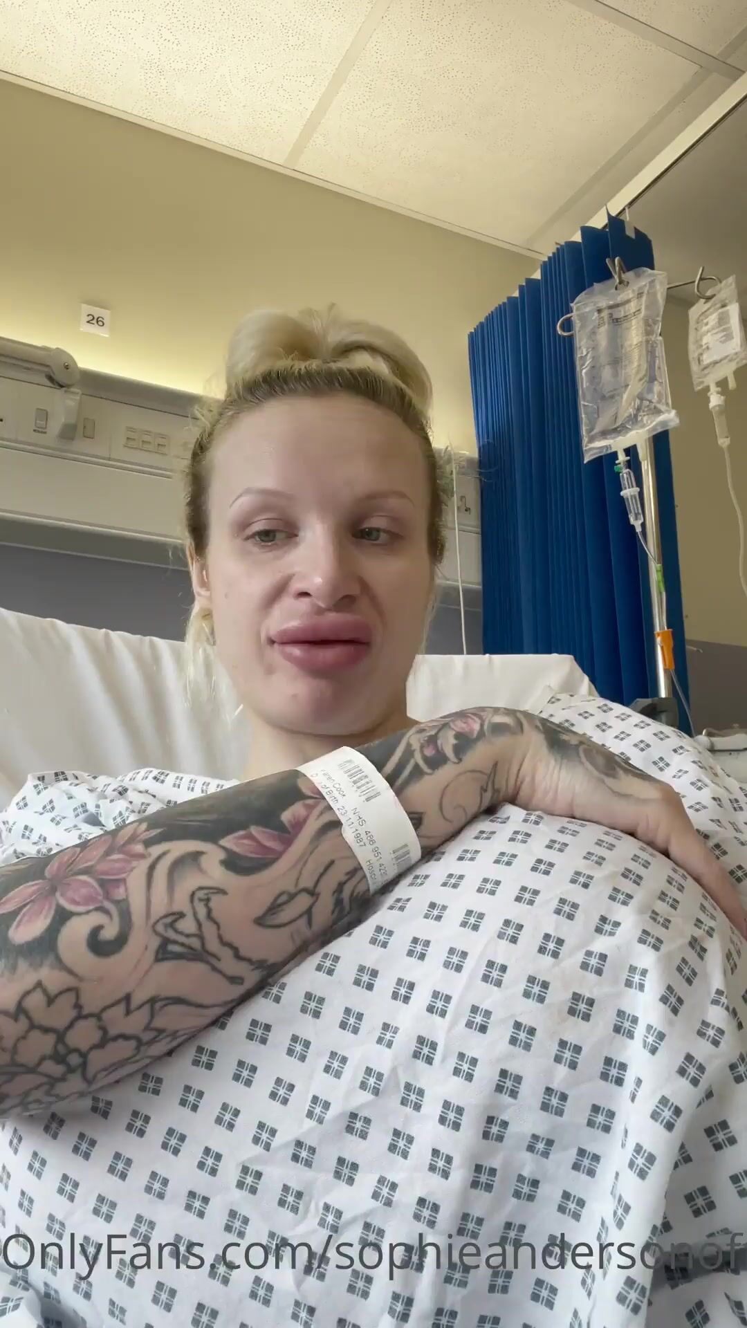 Sophieandersonofficial Life Vlog Update In Hospital xxx onlyfans ...
