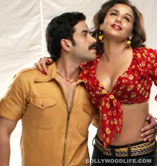 Vidya Balan impressed with Tusshar Kapoor's kiss? - Bollywood News ...