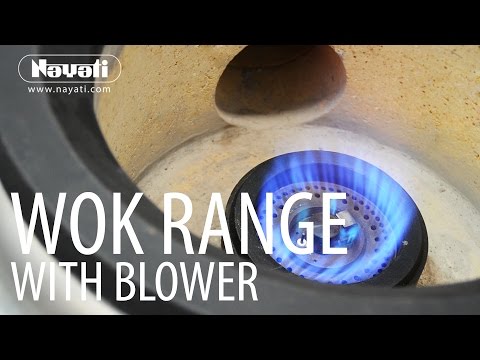 Oriental Cooking Nayati Wok Range with Blower - YouTube