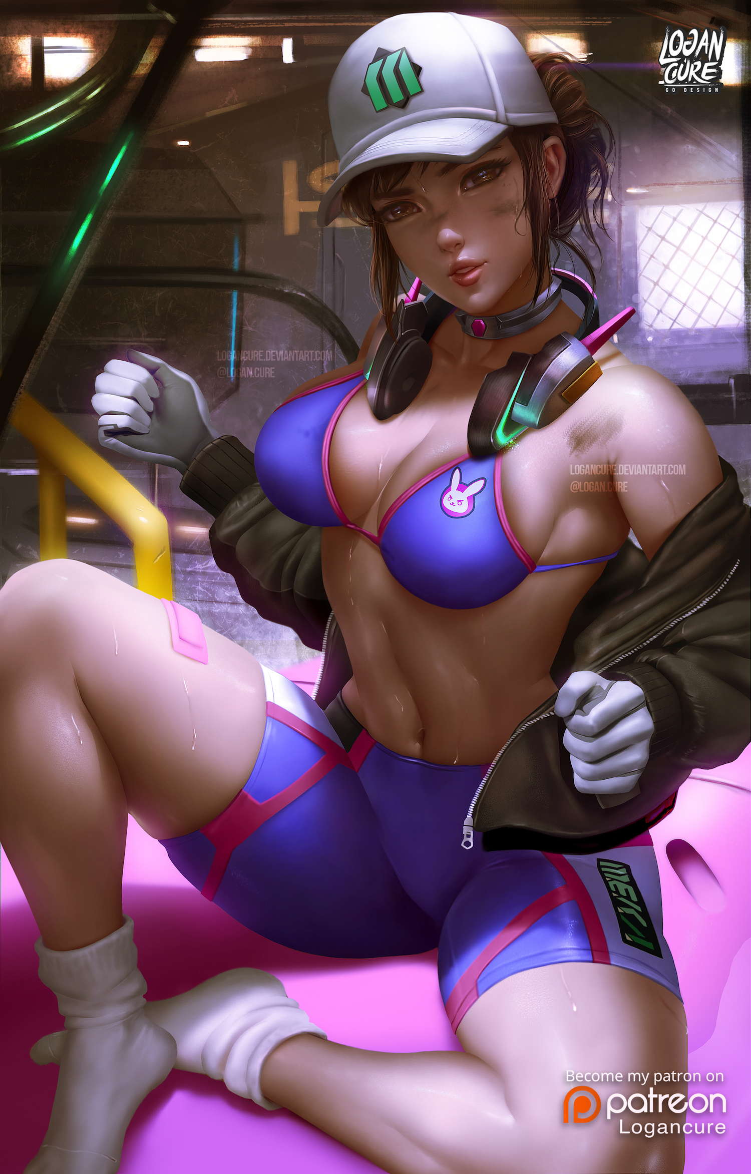 D.Va – Logan Cure – Overwatch