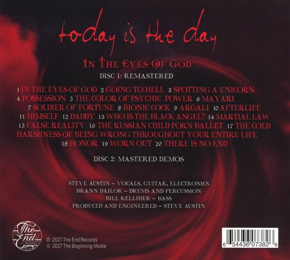 Today Is The Day - In The Eyes Of God (Deluxe Remastered Edition ...
