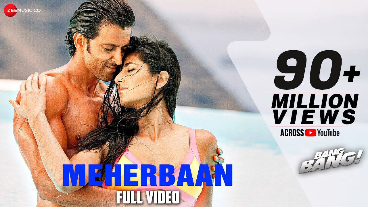 Meherbaan Full Video | BANG BANG! | feat Hrithik Roshan & Katrina ...