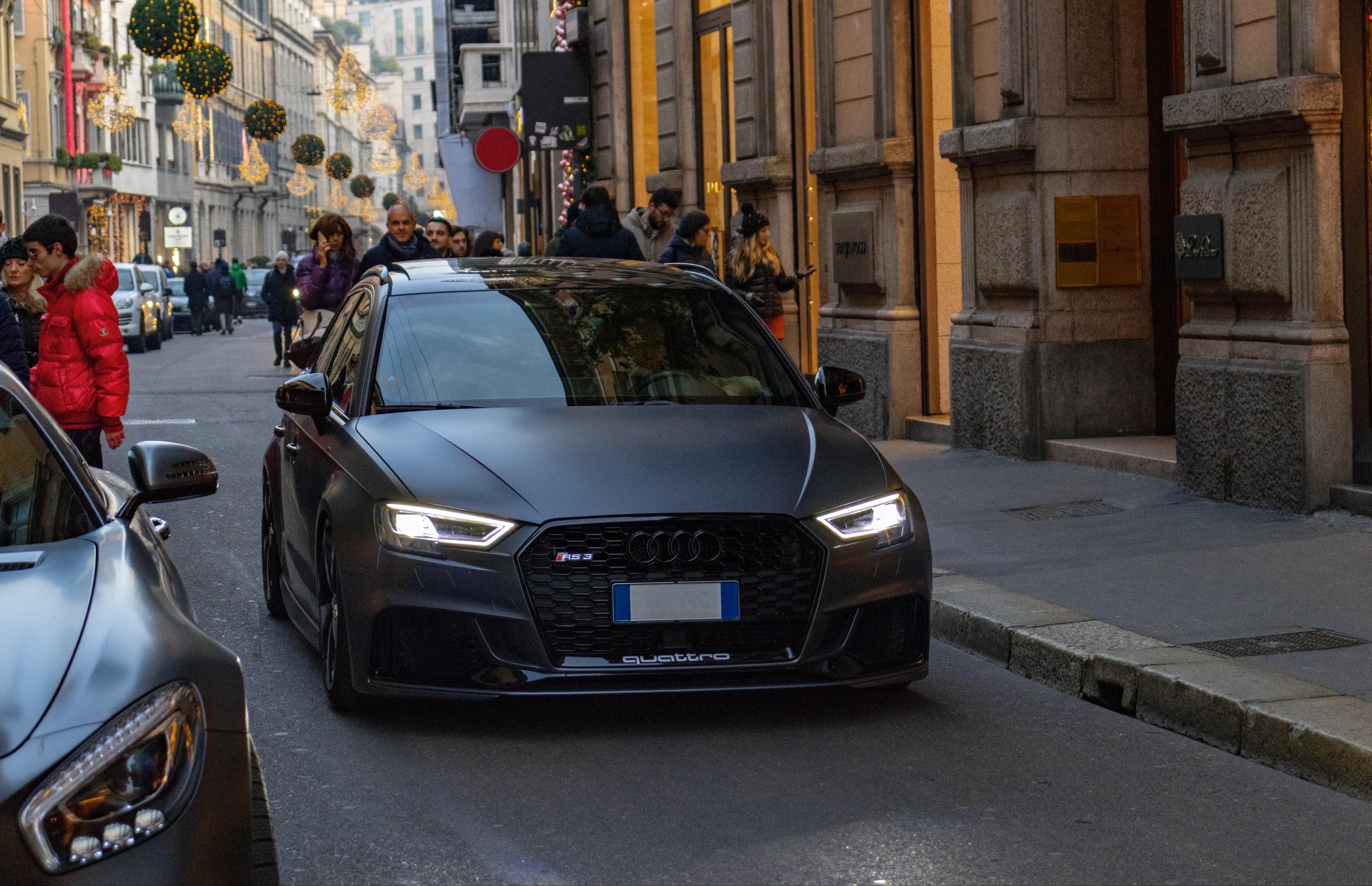 Audi RS3 🇩🇪 Spotted In Milan : r/carporn
