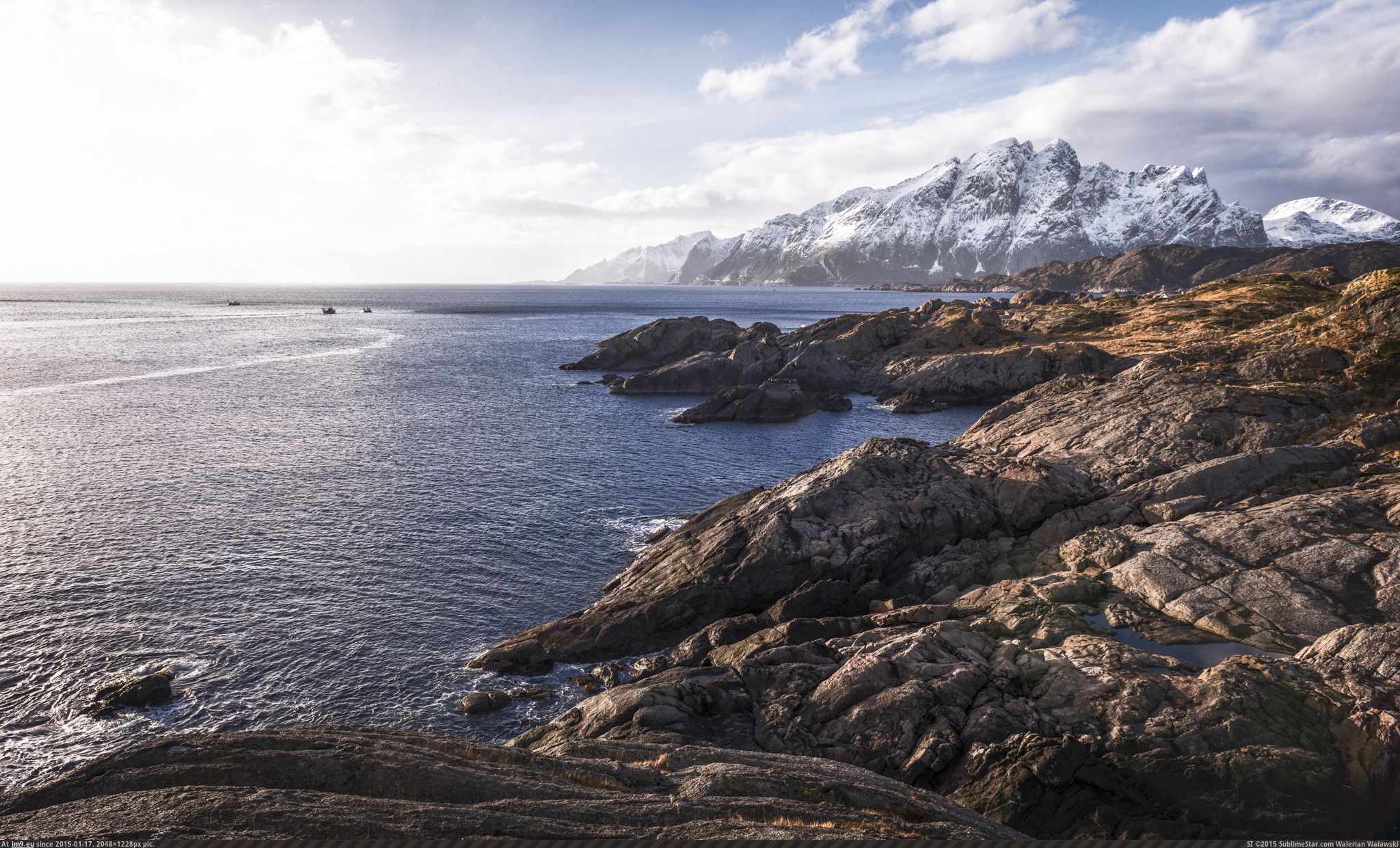 Pic. #Morning #Meet #Light #Norway #Islands #Land #Lofoten #Sea ...