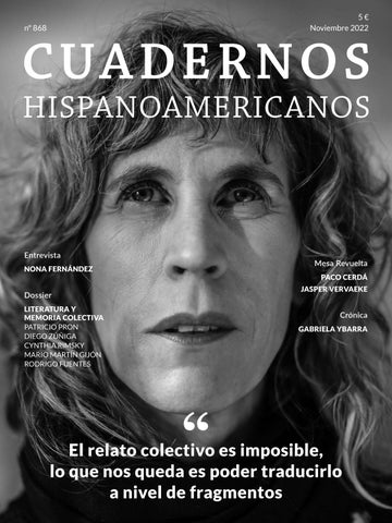 Cuadernos Hispanoamericanos. Nº 868 Noviembre 2022 by AECID ...