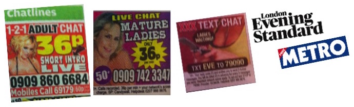 Newspaper Sex Ads – Not Buying It