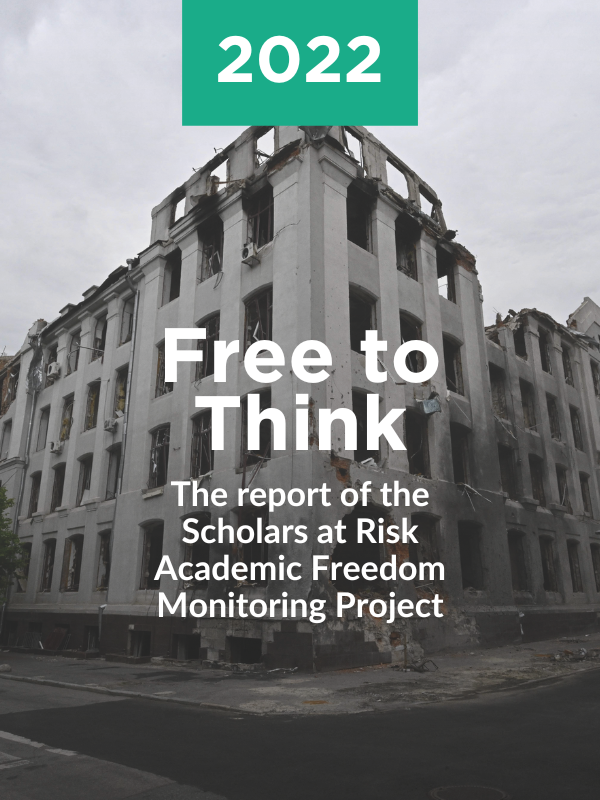 Free to Think 2022 | Scholars at Risk