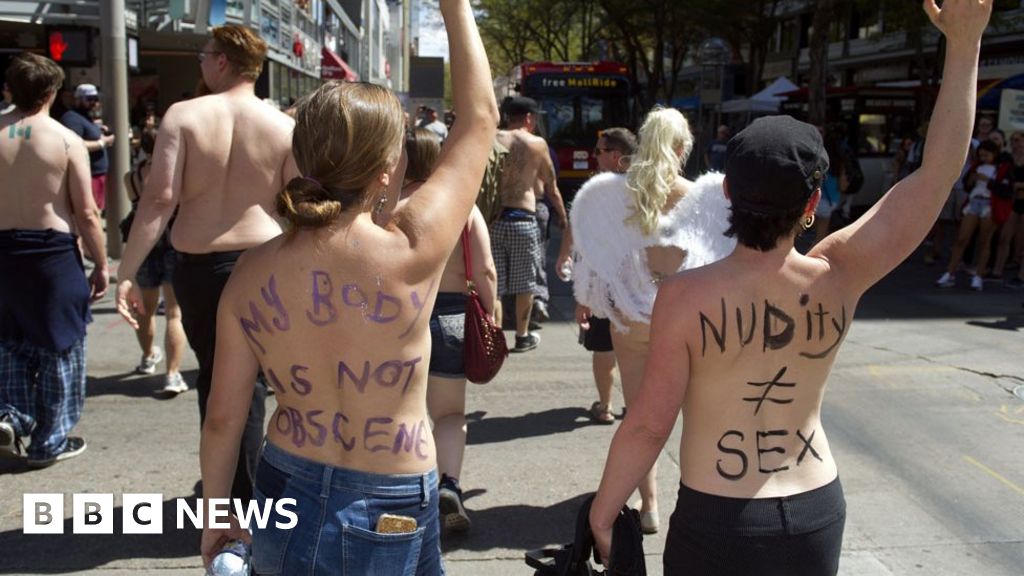 Does the US have a problem with topless women? - BBC News