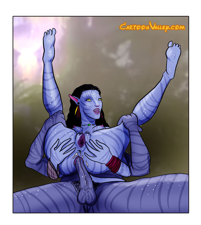 Sexy Neytiri from Avatar get her asshole penetrated big a big cock ...