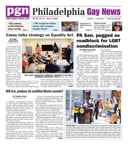 PGN July 1-6 , 2016 by The Philadelphia Gay News - Issuu