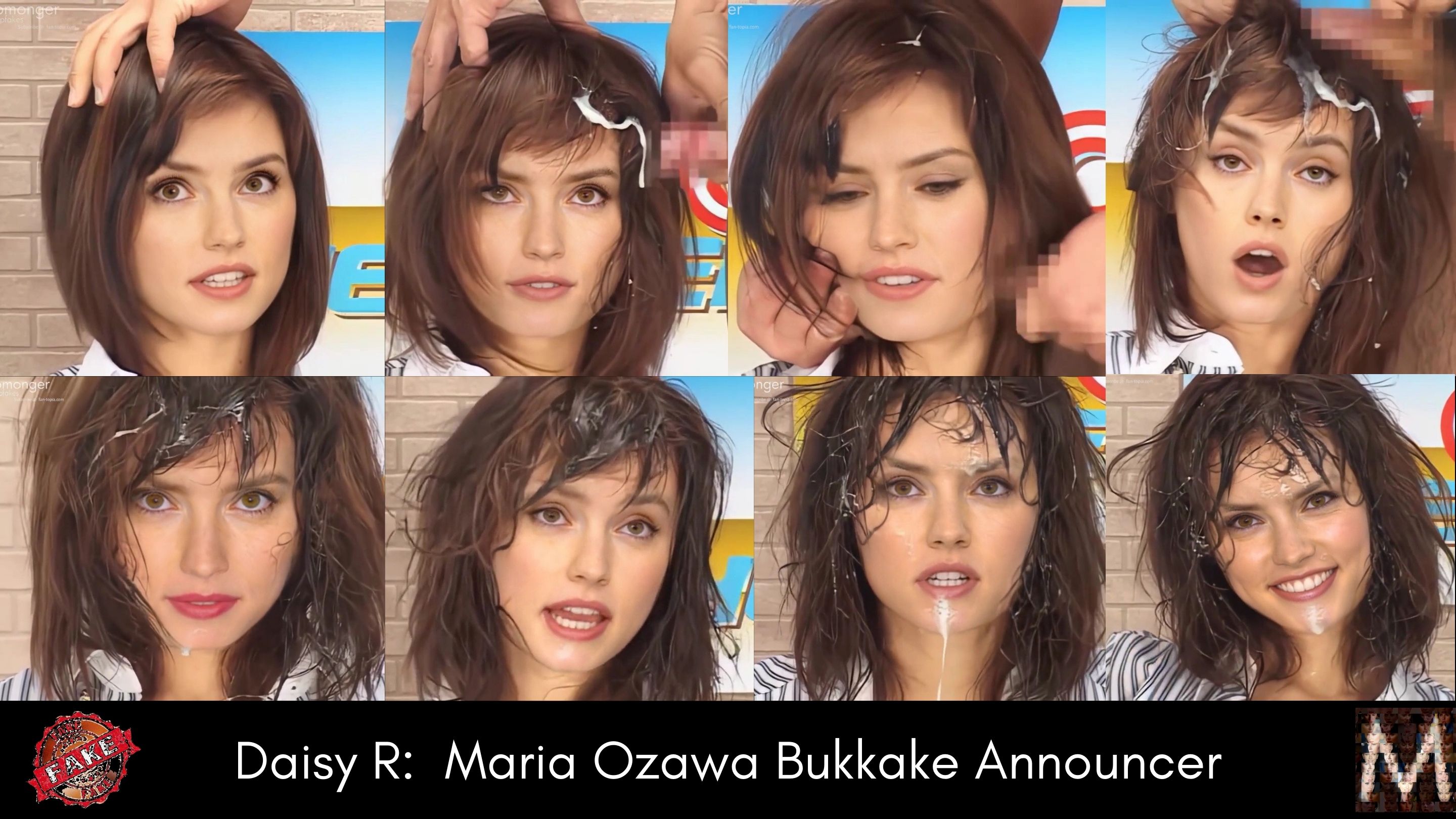 Daisy Ridley: 18min 60fps Maria Ozawa Bukkake Announcer (Preview ...