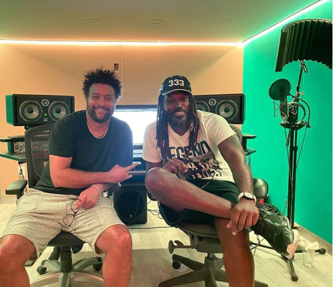 Pic sparks speculation of Shaggy/Chris Gayle collab – Western Mirror