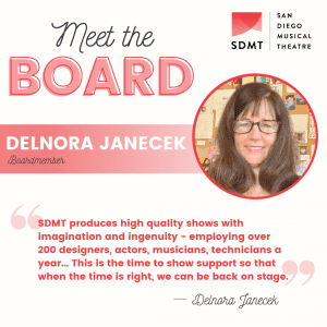 SDMT Board Member Spotlight - Meet Delnora Janecek! - San Diego ...
