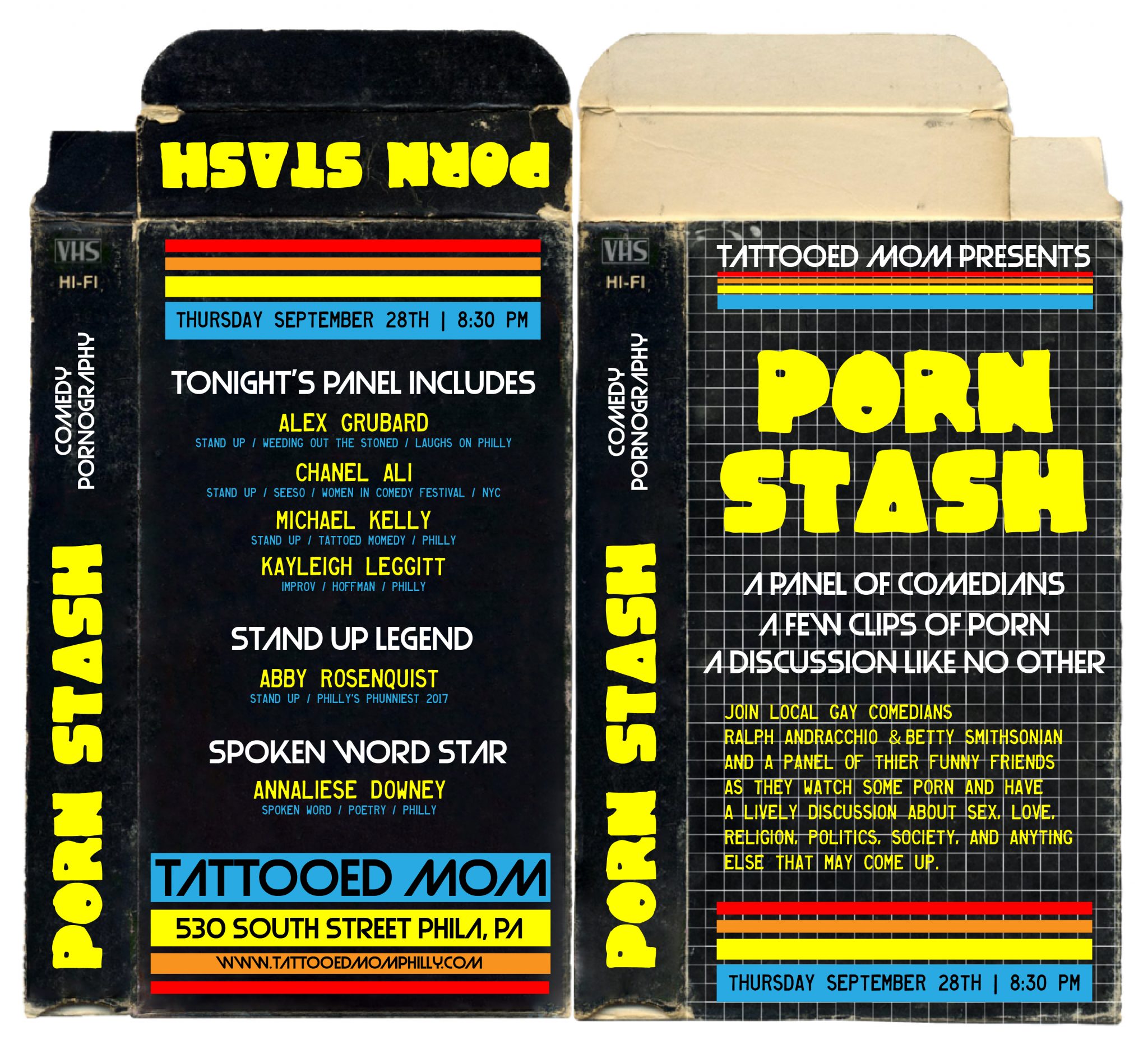 Betty & Ralph's Porn Stash: a comedy roundtable - Tattooed Mom