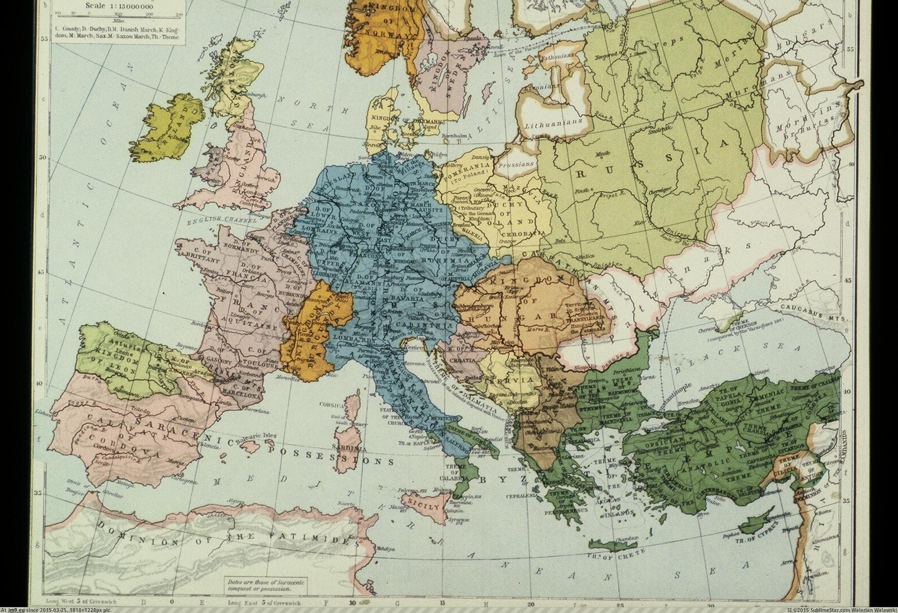 Pic. #Map #Turn #Millennium #Europe, 473885B – My r/MAPS favs