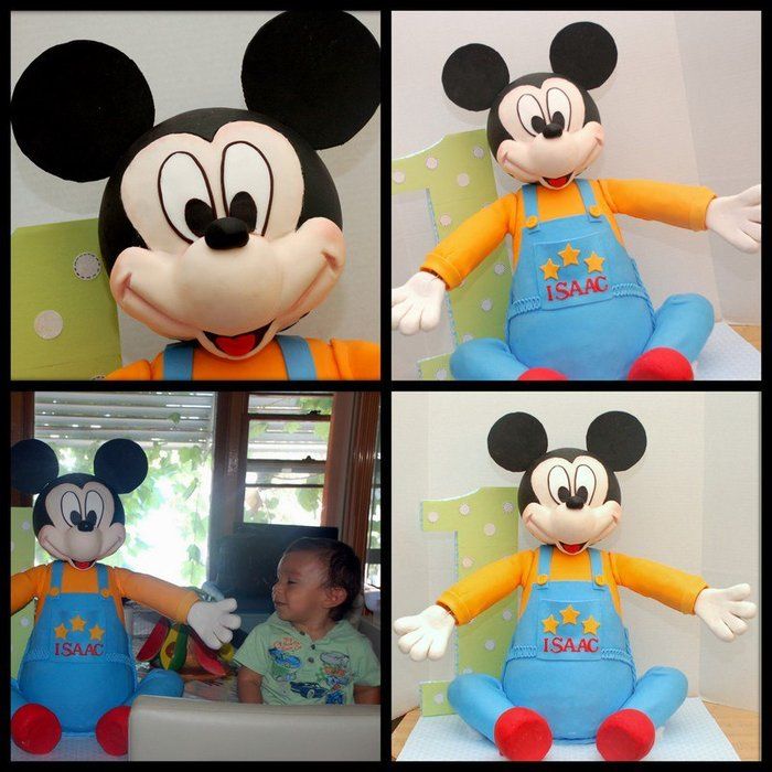 3d Mickey Mouse Cake | Mickey mouse cake, Mickey cakes, Mickey