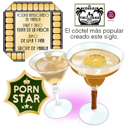 Nombre: Porn Star - Picture of El Corral Tiki Bar, Plasencia ...