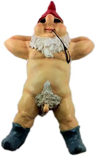 iapyx® Garden Gnome Exhibitionist Weatherproof Porno Gnome Nudist ...