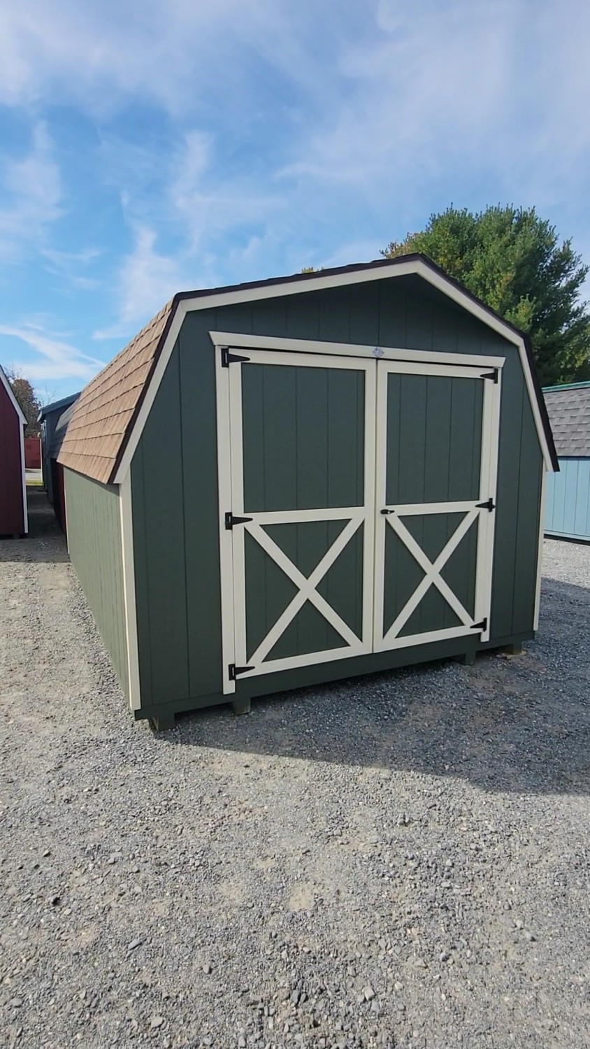 Outdoor Storage 10 x 16 Barn, Stock #26284-l, Price $3936.00