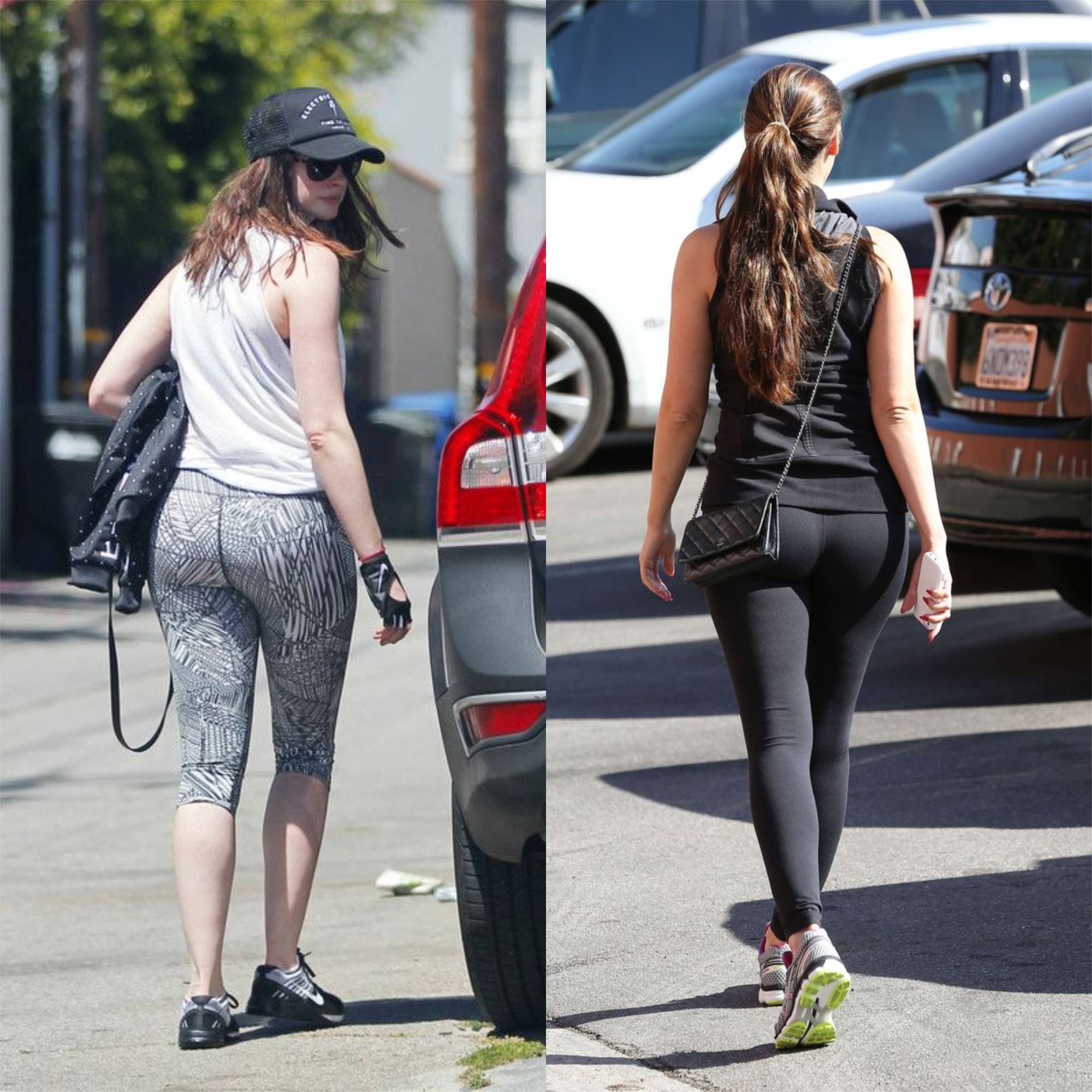 Yoga Pants : Anne Hathaway vs Kelly Brook : r/CelebBattles