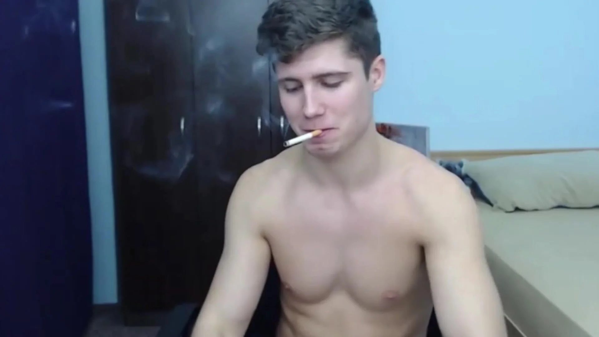 Hot boy smoking - video 4 - ThisVid.com