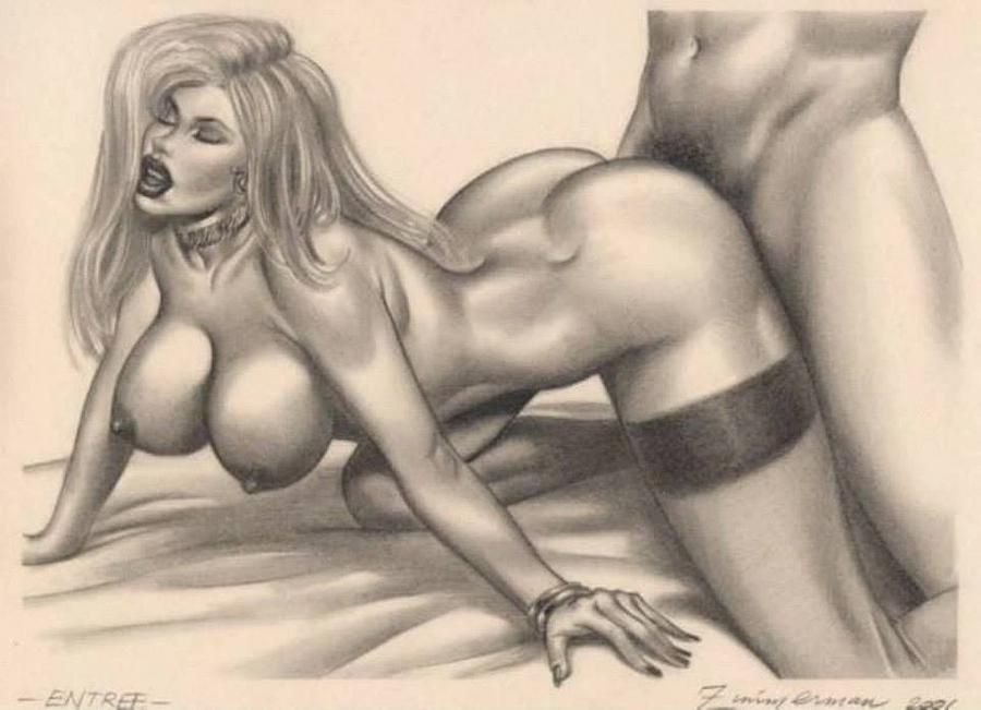 Porn Drawing by Tar Alexandru - Fine Art America