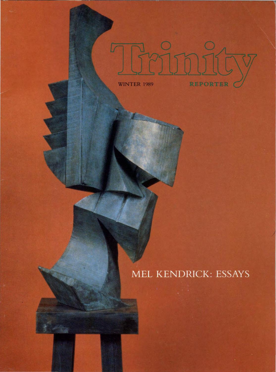 Winter1989 by Trinity College Digital Repository - Issuu