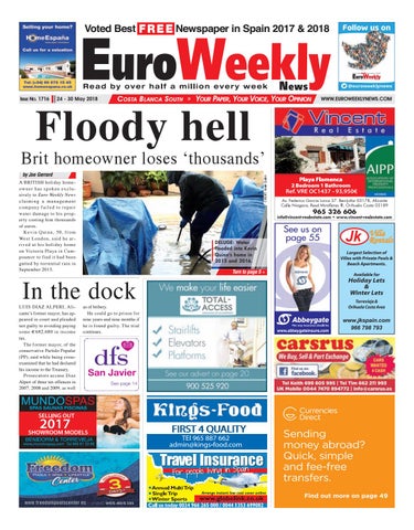 Euro Weekly News - Costa Blanca South 24 - 30 May 2018 Issue 1716 ...