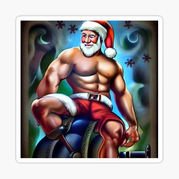 Sexy Santa Claus Stickers for Sale | Redbubble