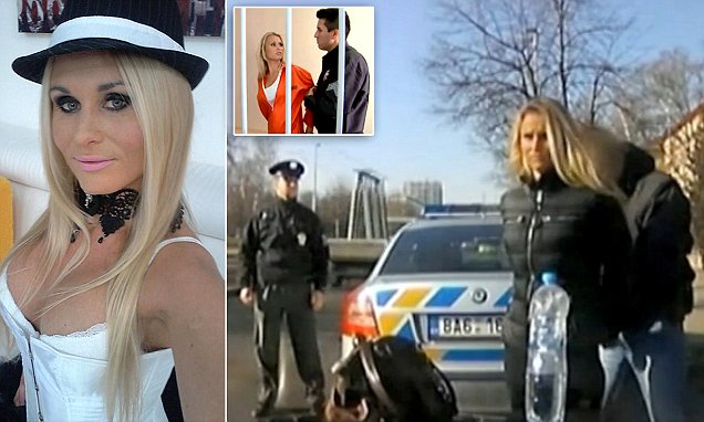 Czech porn star Laura Crystal in 136mph car chase while high on ...