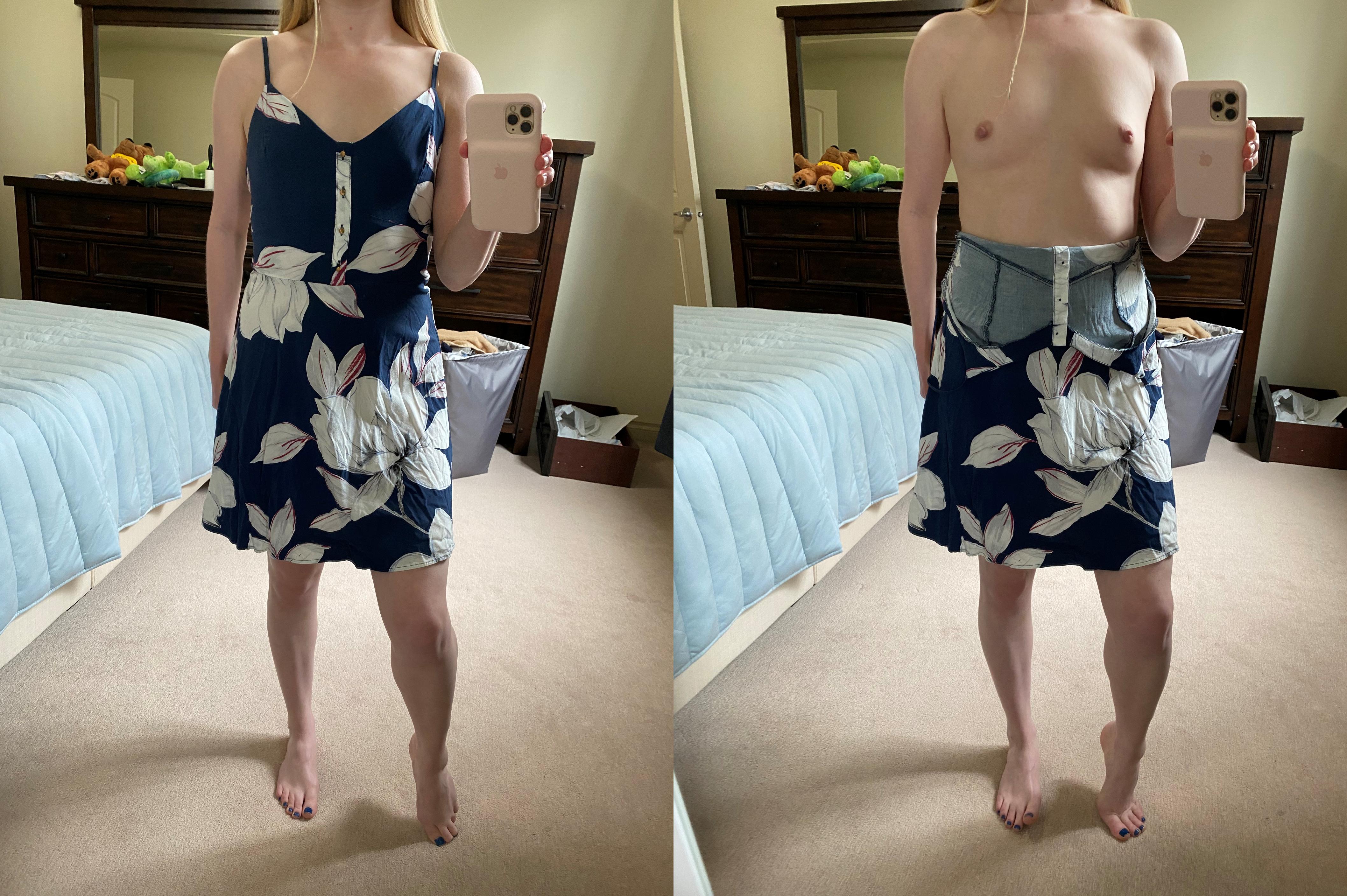 I wear all my summer dresses without a bra ðŸ˜ Porn Pic - EPORNER