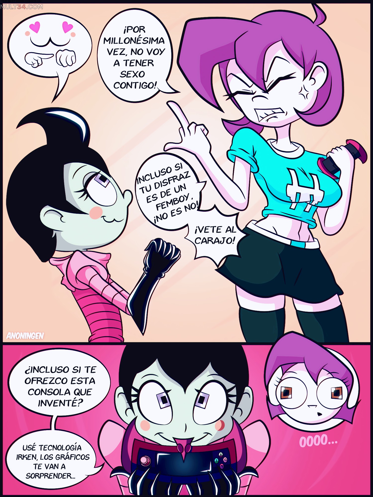 Zim and Gaz porn comic - the best cartoon porn comics, Rule 34 ...