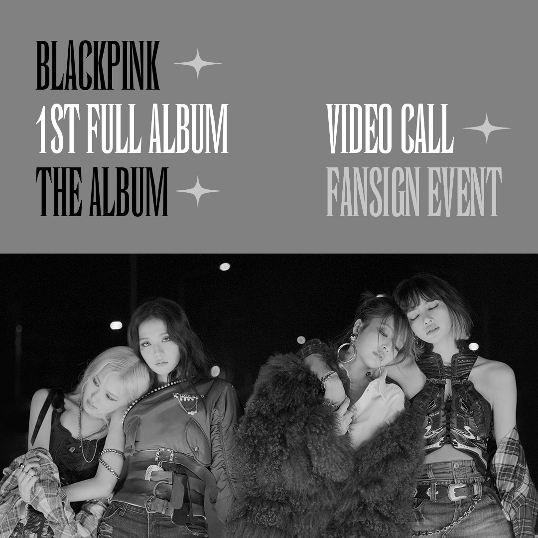 BLACKPINK 1ST FULL ALBUM [THE ALBUM] VIDEO CALL FANSIGN EVENT2020 ...