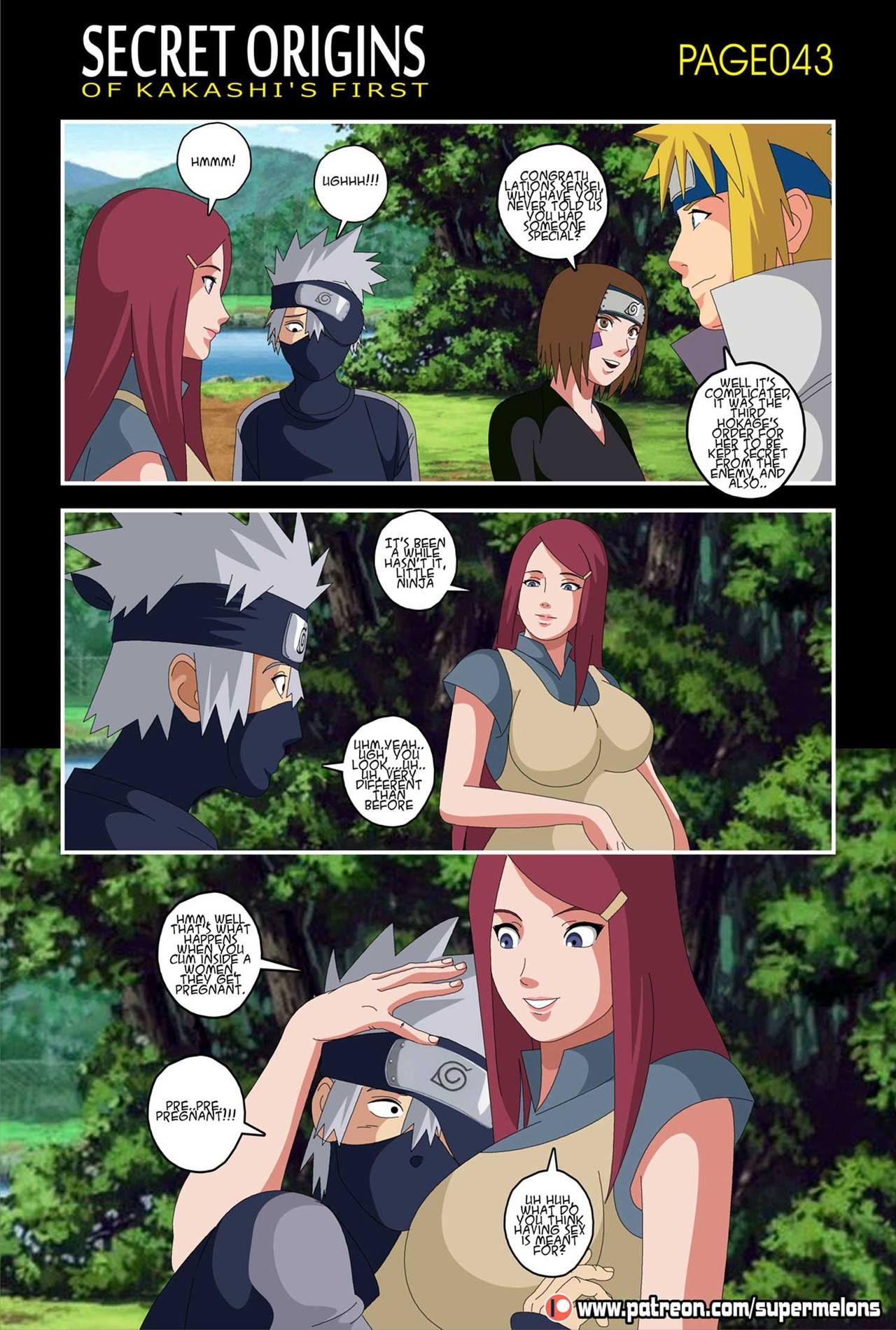 Secret Origins of Kakashi's First Porn Comic english 44 - Porn Comic