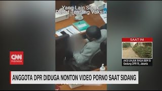 Anggota DPR Diduga Nonton Video Porno Saat Sidang - YouTube