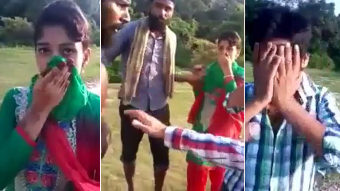 Viral Desi XXX video! Punjabi girl caught having sex outdoor with ...