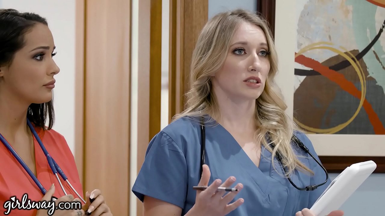 Girlsway Hot Rookie Nurse With Big Tits Has A Wet Pussy Formation ...