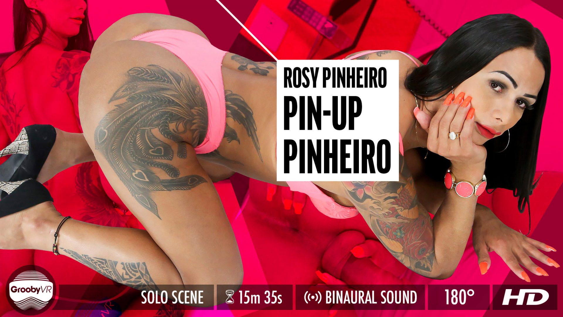 Rosy Pinheiro - Pin-Up Pinheiro - GroobyVR