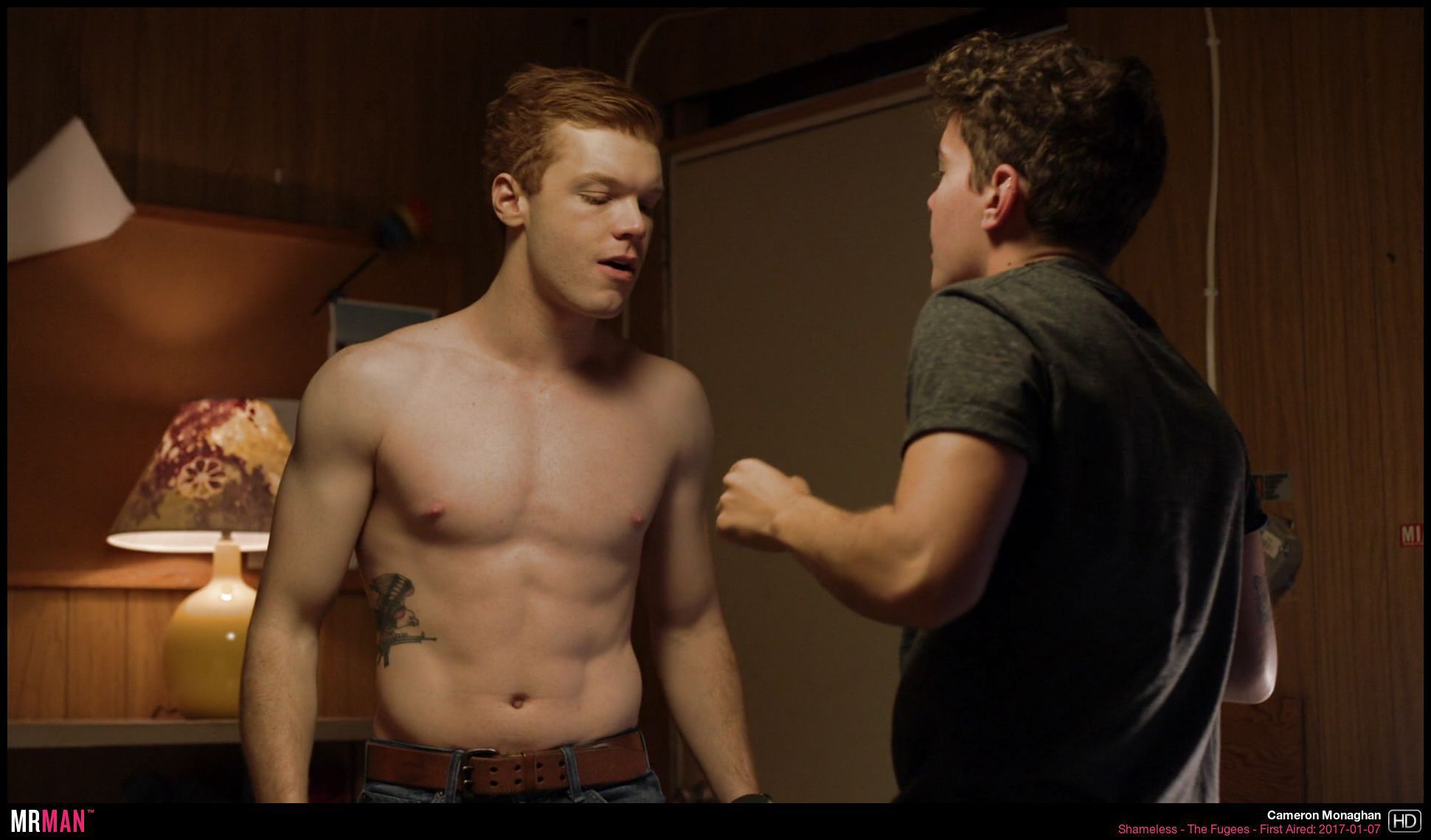 Cameron Monaghan HAWT Gay Make Out On Shameless - Fleshbot