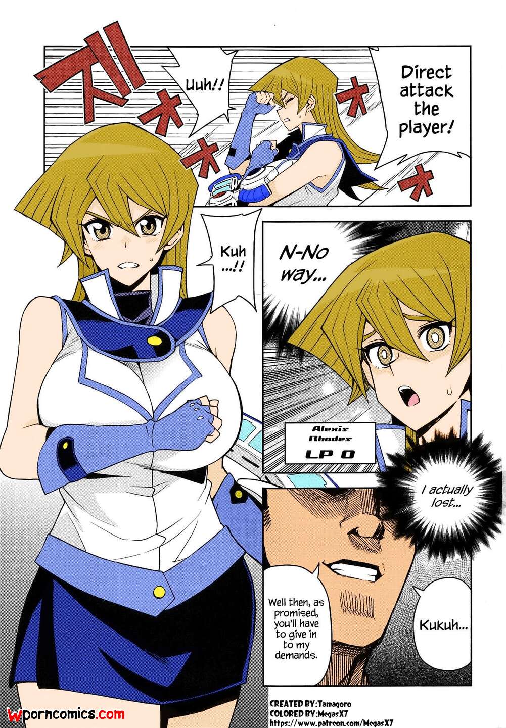 ✅️ Porn comic XXX ni Haiboku Shita Kettousha. Yu Gi Oh Sex comic ...