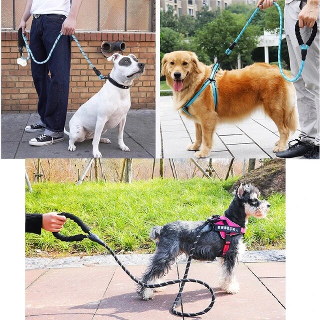 1.5m Strong Dog Leash Pet Leashes Reflective Leash For Big Dog Dog ...