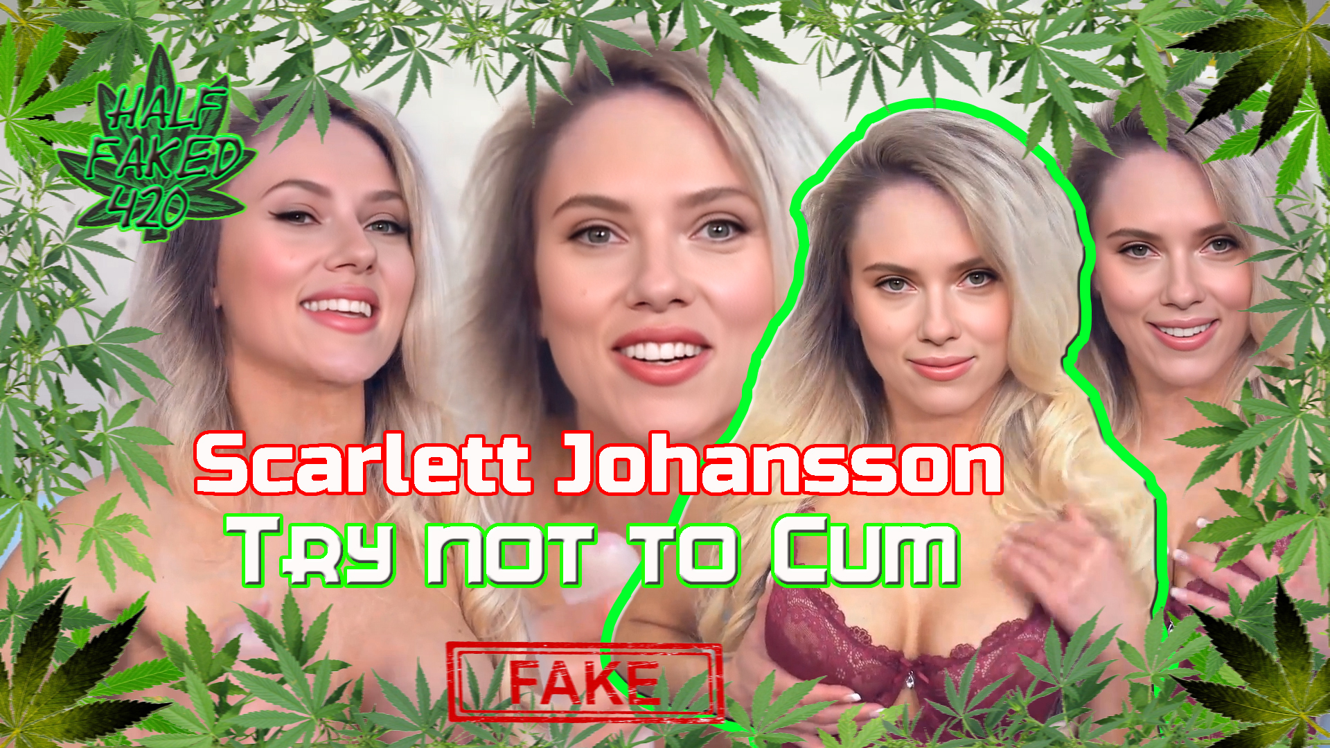 Scarlett Johansson - Try not to cum | FAKE DeepFake Porn - MrDeepFakes