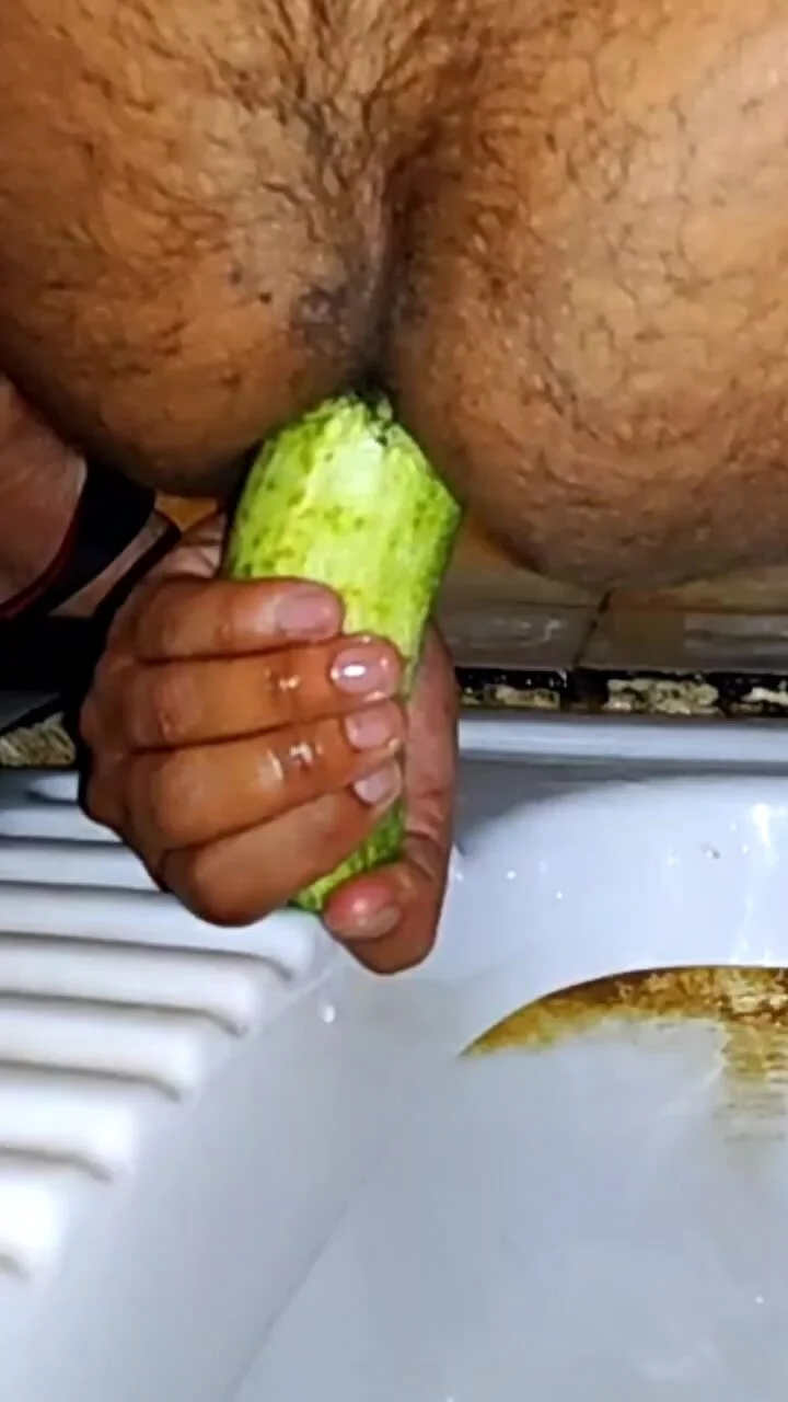 Deshi Boy cucumber sex dirty shit poop scat porn - ThisVid.com